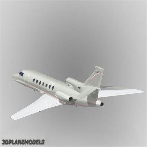 Dassault Falcon 50 Global 3d Model