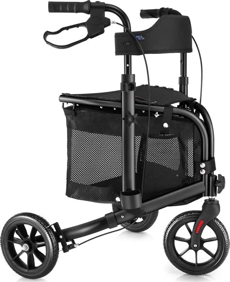 Amazon Walk Mate Wheel Rollator Walker With Seat For Slim