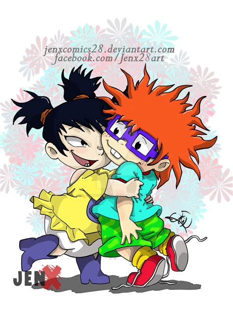 Chuckie And Kimi By Jenxcomics28 On Deviantart