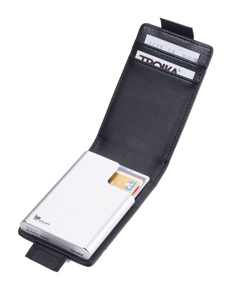 Etui Na Karty Kredytowe Black Slver Z Systemem RFID Lifestyle Designers