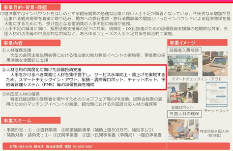 「観光地・観光産業における人材不足対策事業」事務局の公募が開始！詳しく解説！【2024年】 補助金・資金調達ガイド