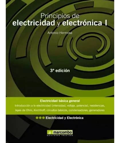 Libro Principios De Electricidad Y Electronica Tomo 1 Cuotas Sin Interés