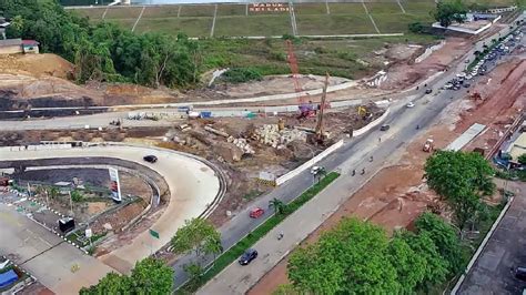 Telan Anggaran Rp Miliar Pembangunan Jalan Layang Flyover Sei Ladi