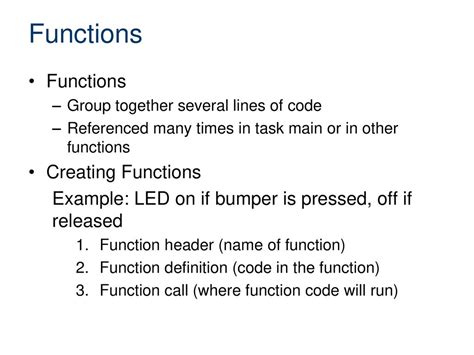 Variables and Functions - ppt download