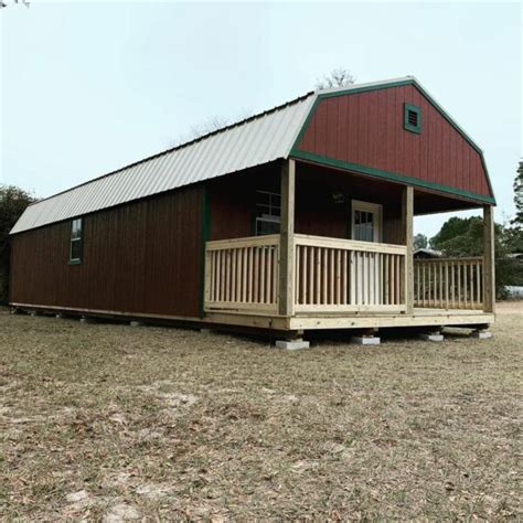 Lofted Cabin Premier Portable Buildings Of Quincy