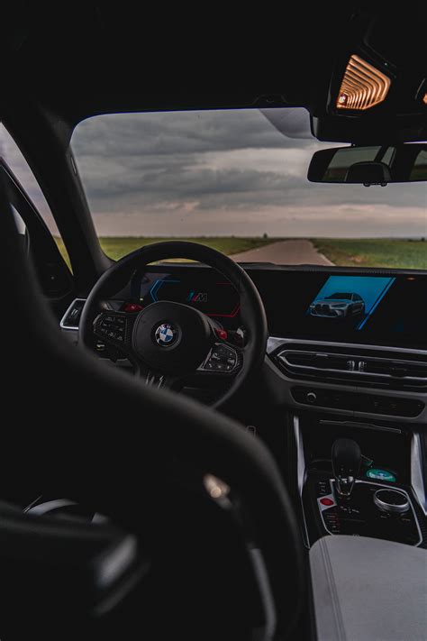 Interior of the new BMW M3 Touring on Behance