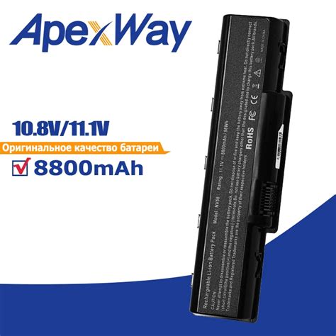 Mah Cells Laptop Battery For Aceraspire Z As A As A