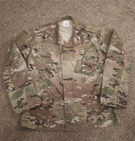 Army Combat Uniform Unisex Coat Multicam Military Siz Gem