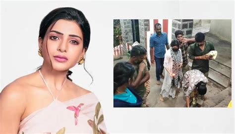 Samantha Climbs 600 Steps Barefoot Prays To Palani Murugan Entertainment