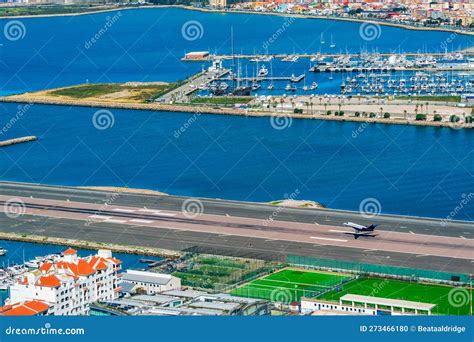 Gibraltar airport stock photo. Image of arrival, british - 273466180