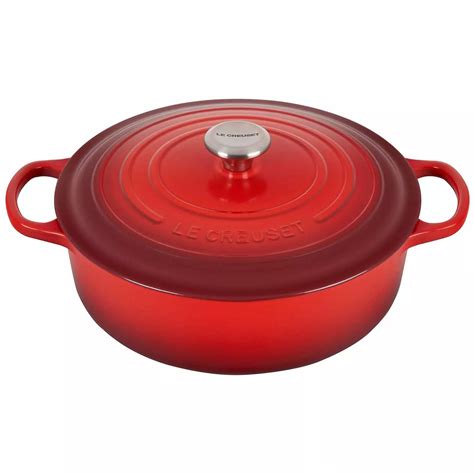 Le Creuset Round Wide Dutch Oven Qt Sur La Table