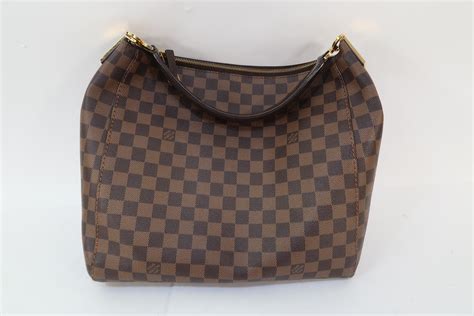 Louis Vuitton Damier Ebene Portobello GM Handbag