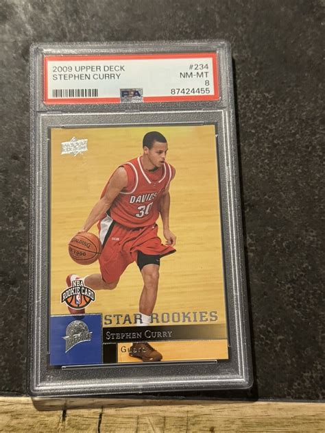 Upper Deck Star Rookies Stephen Curry Rc Ebay