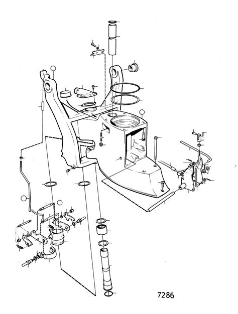 Exploring The Inner Workings Of The Volvo Penta 280 Outdrive A Detailed Parts Diagram