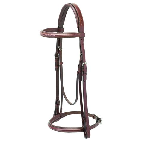 Weaver Padded English Bridle With Reins Horseloverz