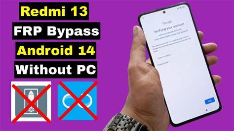 Redmi Android Frp Bypass Without Pc Xiaomi Redmi Hyperos Frp