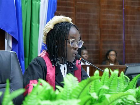 Girls Call For Equality And Empowerment In Sierra Leones Parliament