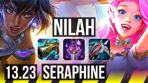 Nilah And Milio Vs Seraphine And Neeko Adc Rank 3 Nilah 500 Games 11 3 5 Jp Grandmaster