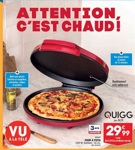 Promo Four à Pizza Quigg chez Aldi iCatalogue fr