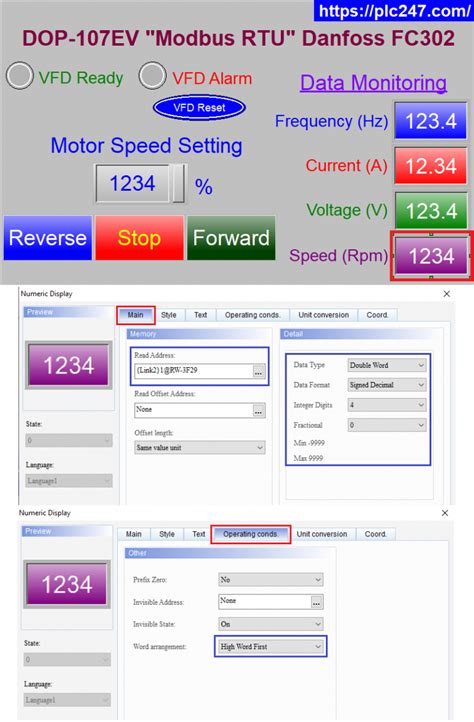 Delta Hmi Modbus Rtu Danfoss Fc302 Tutorial