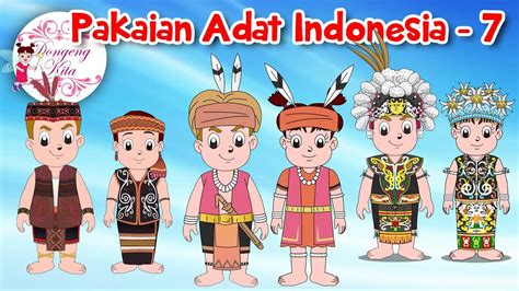 Pakaian Adat Bali Versi Kartun - misterdudu.com