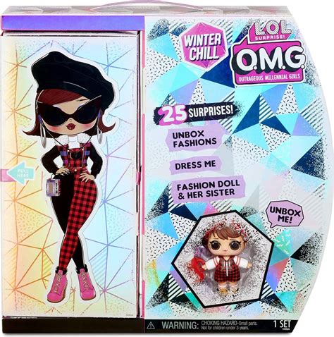 L O L Surprise OMG Winter Chill Camp Cutie Modepuppe Und Babe In The Woods Puppe Mit