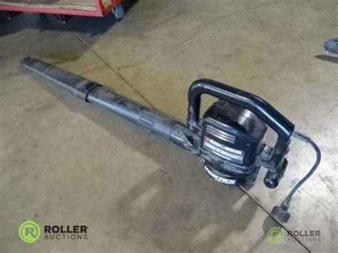 Black Decker BV1000 Vac N Mulch Blower Vacuum Roller Auctions