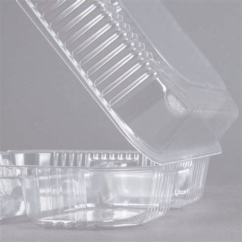 Durable Packaging Pxt Duralock X X Three Compartment Clear