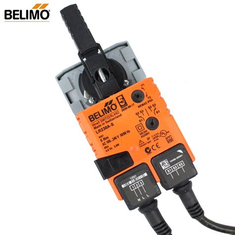 Belimo 5nm Lr230as Ac230v Ac220v Openclose Rotary Actuator For Ball