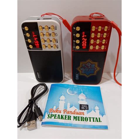 Jual Speaker Premium Murotal Al Quran Juz Bisa Powerbank Rhimoa