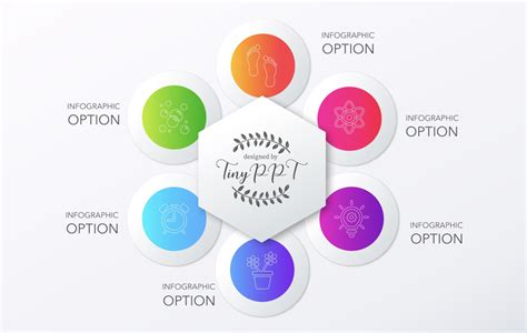 Hexagon Cycle Diagram TinyPPT