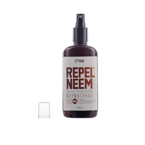 Repelente Spray Preserva Mundi Natural Repel Neem E Cravo Ml