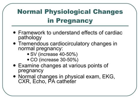 Approach To Cardiac Diseases In Pregnancy Ppt