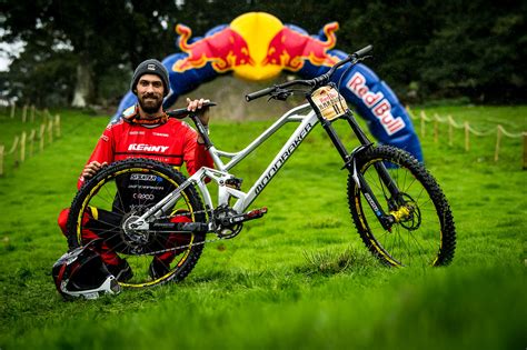 Florent Payet And His Mondraker Summum Red Bull Hardline Riders