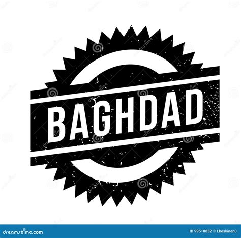 Baghdad Rubber Stamp Stock Vector Illustration Of Sign