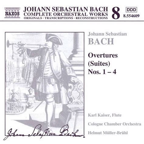 Bach Overtures Suites Nos 1 4 Album By Cologne Chamber Orchestra