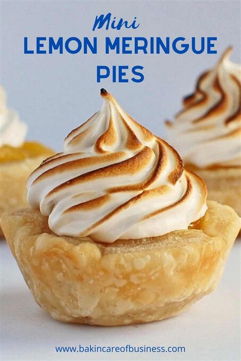 Individual Lemon Meringue Pie Recipes Milky