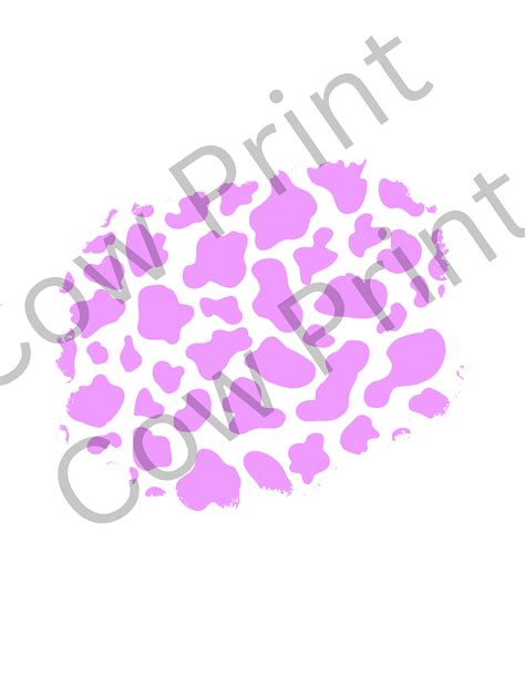 Cow Print Pattern Cow Print Cow Spots Instant Download Svg Png  Digital Download 7