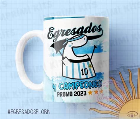 Plantillas Tazas Flork Egresados Argentina Sublimar En Venta