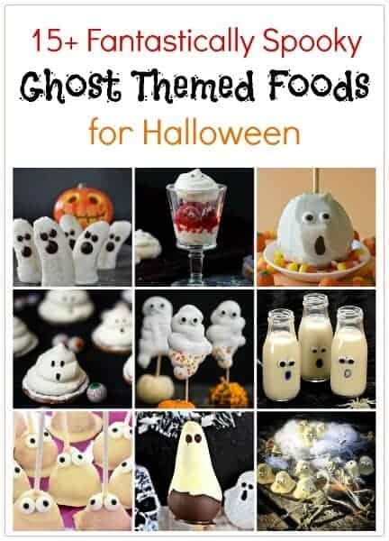 15 Ghost Themed Food Ideas For Halloween Eats Amazing