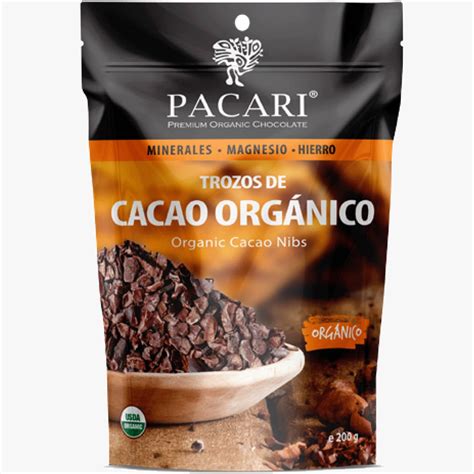 Nibs De Cacao Org Nico Pacari G Y G Organic Well