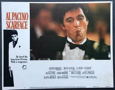 Close U Of Al Pacino As Tony Montana In Tuxedo W Cigar Scarface Lobby