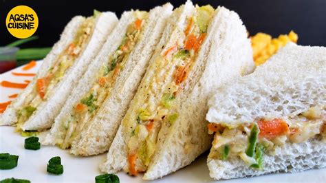 Chicken Mayo Sandwich Recipe Ramadan Special By Aqsa S Cuisine