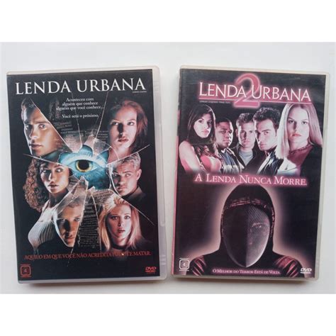 DVD Lenda Urbana E Lenda Urbana 2 Venda Avulsa Originais Seminovos