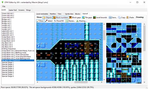 Sonic the Hedgehog 1 for Master System Level Editor Project Revived ...