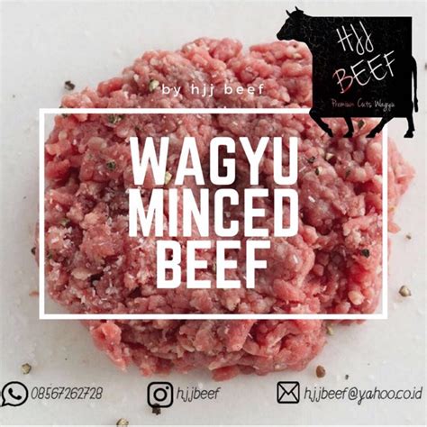 Jual Minced Beef Wagyu Daging Giling Wagyu 250gram Shopee Indonesia