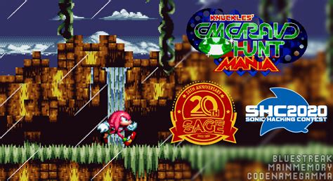 Knuckles Emerald Hunt Mania Sonic Mania Works In Progress