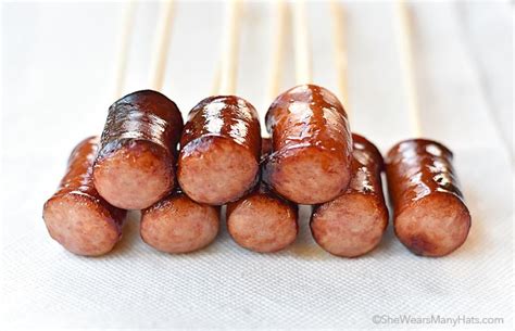 Smoked Sausage Corn Dogs Recipe She Wears Many Hats