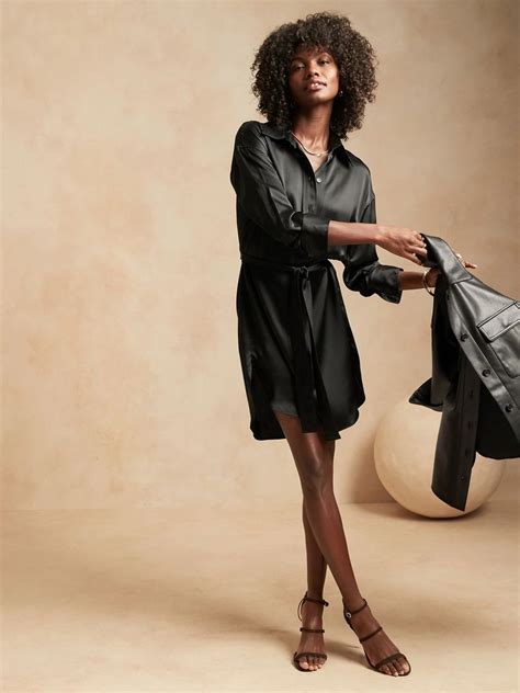 Banana Republic Muse Silk Shirtdress Mall Of America