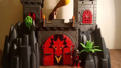 Playmobil Battle For The Dark Knights Castle Youtube